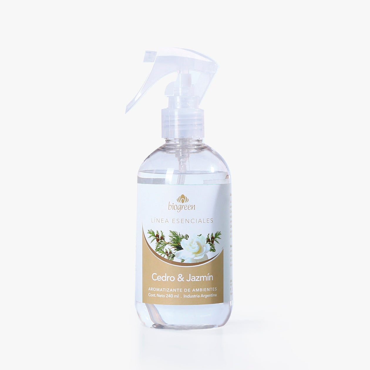 Biogreen Línea Esenciales Cedro y Jazmín 240ml