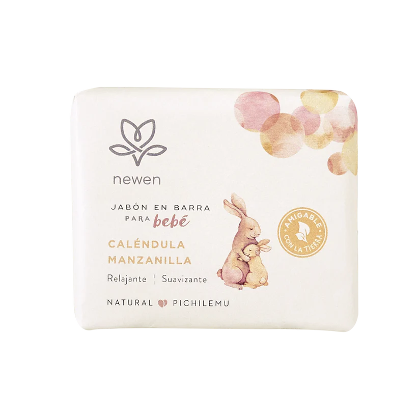 Newen Jabón Natural Caléndula Manzanilla