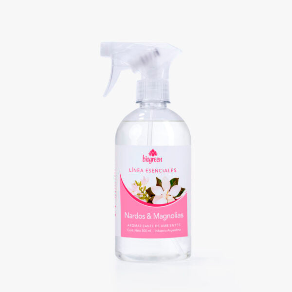 Biogreen Línea Esenciales Nardos & Magnolias 500ml Recarga