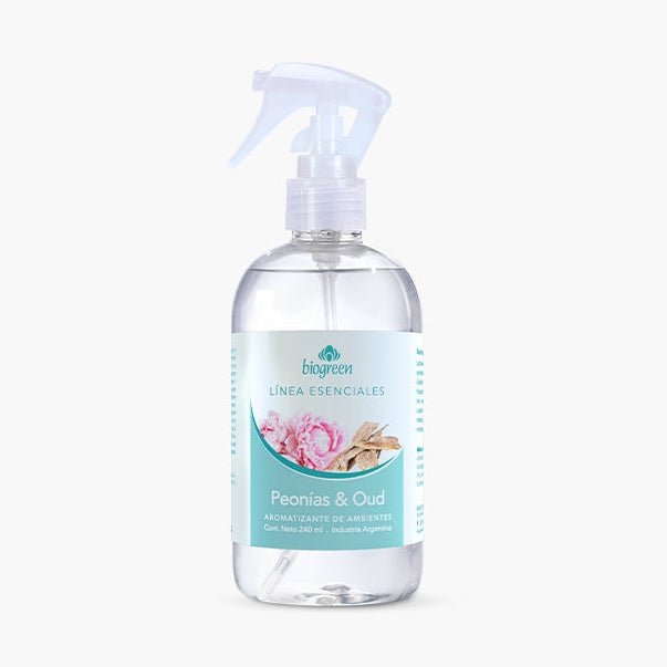 Biogreen Línea Esenciales Peonías & Oud 240ml Recarga