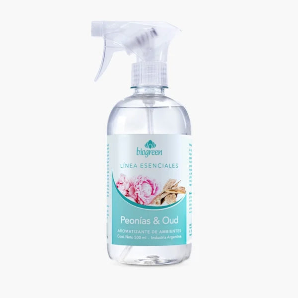 Biogreen Línea Esenciales Peonías & Oud 500ml Recarga